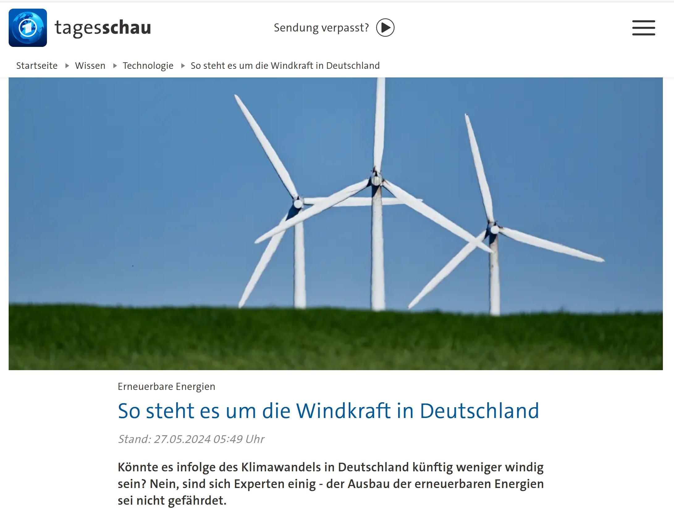 2024 05 27 tagesschau windkraft